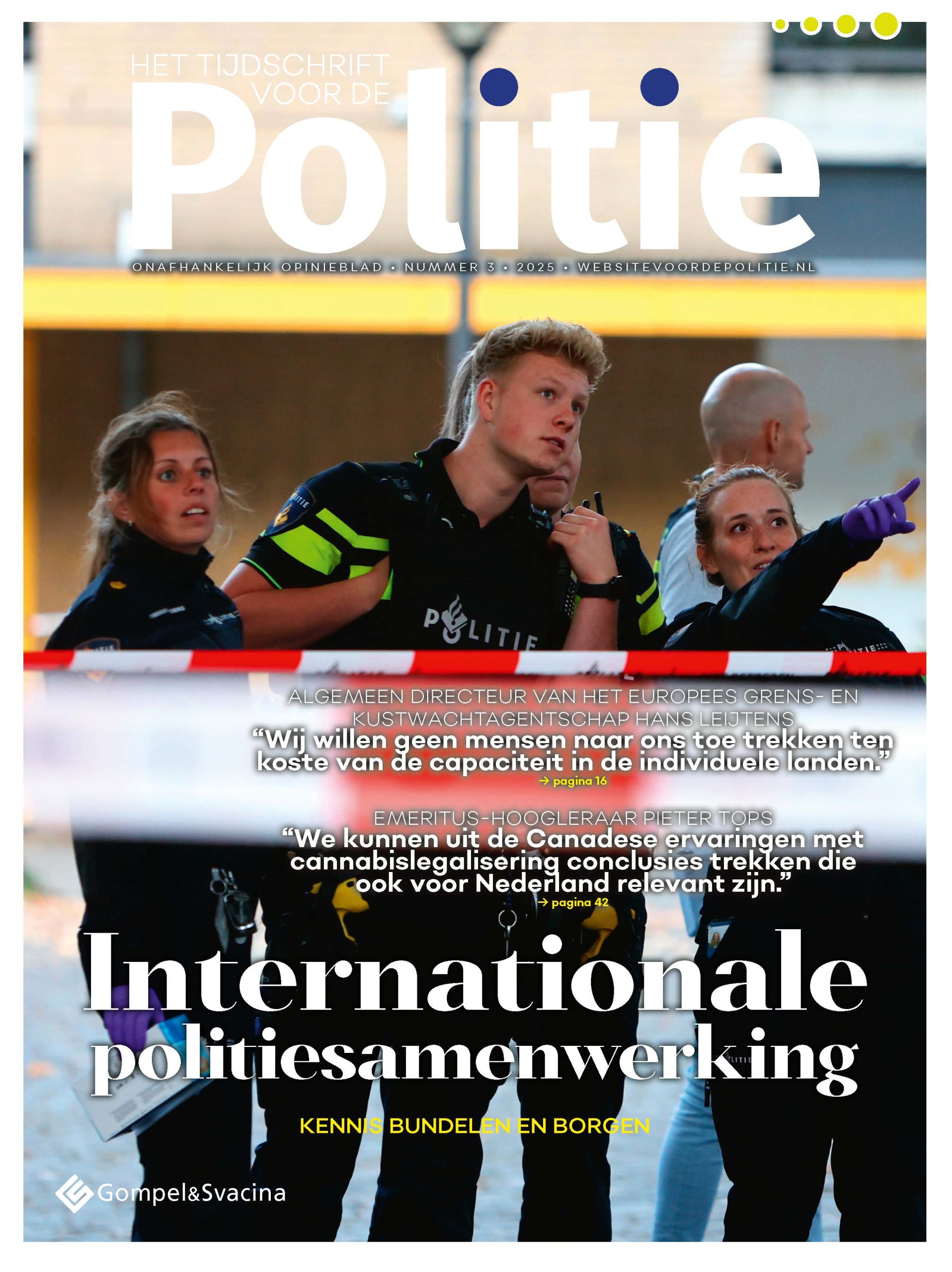 Internationale politiesamenwerking coverbeeld